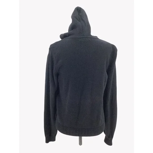 Vintage Lauren Jeans Company by Ralph Lauren zip-up hoodie With Crest Womens L - Picture 4 of 8